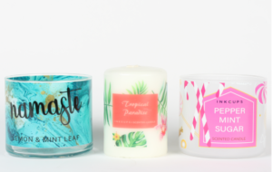 Cylindrical Inkjet Printed Candle Holders