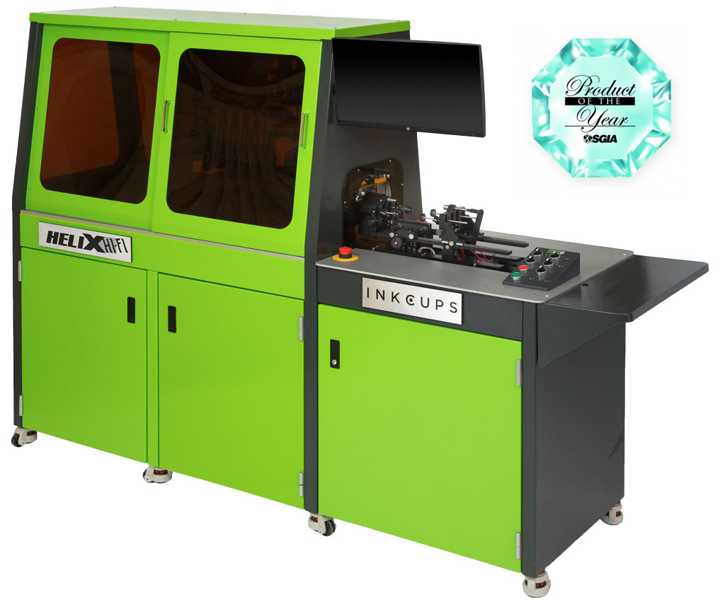 Helix® Digital Cylinder Printer Inkcups