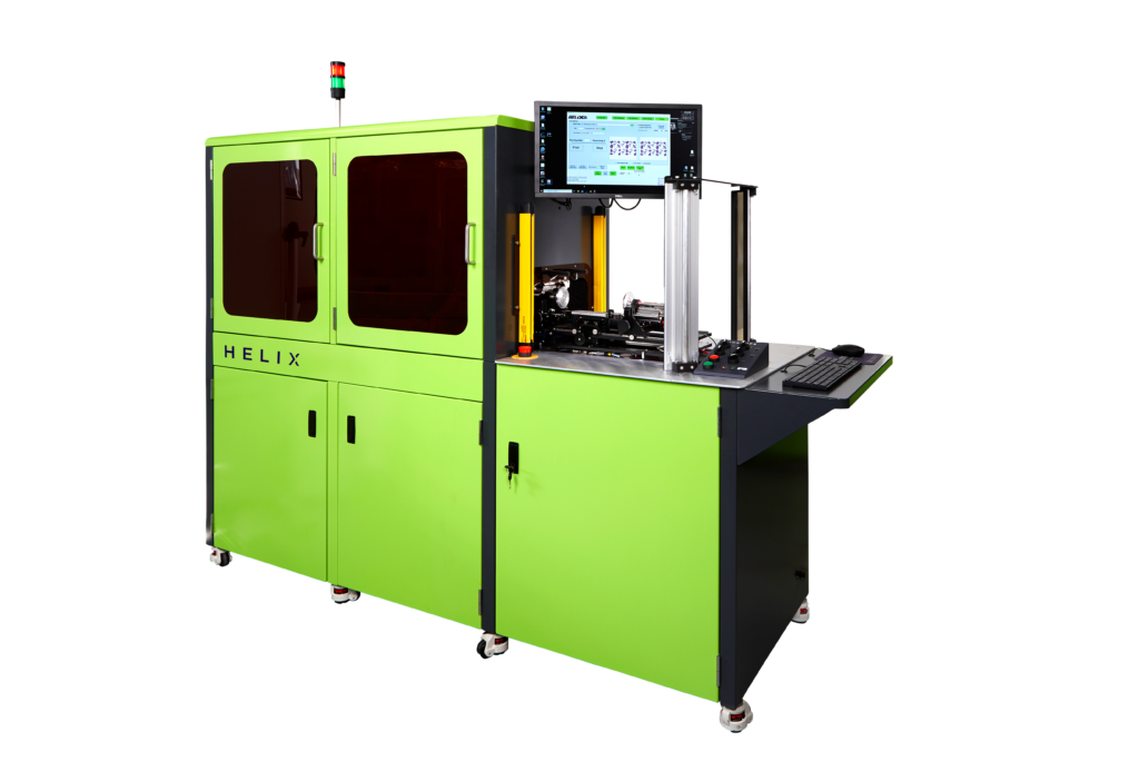 Helix Cylindrical Inkjet Printer Angled
