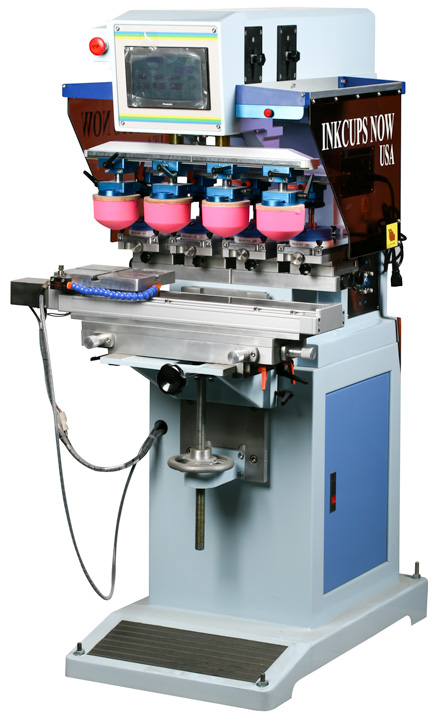 ICN-2500 Heavy Duty 4-Color Pad Printing Machine