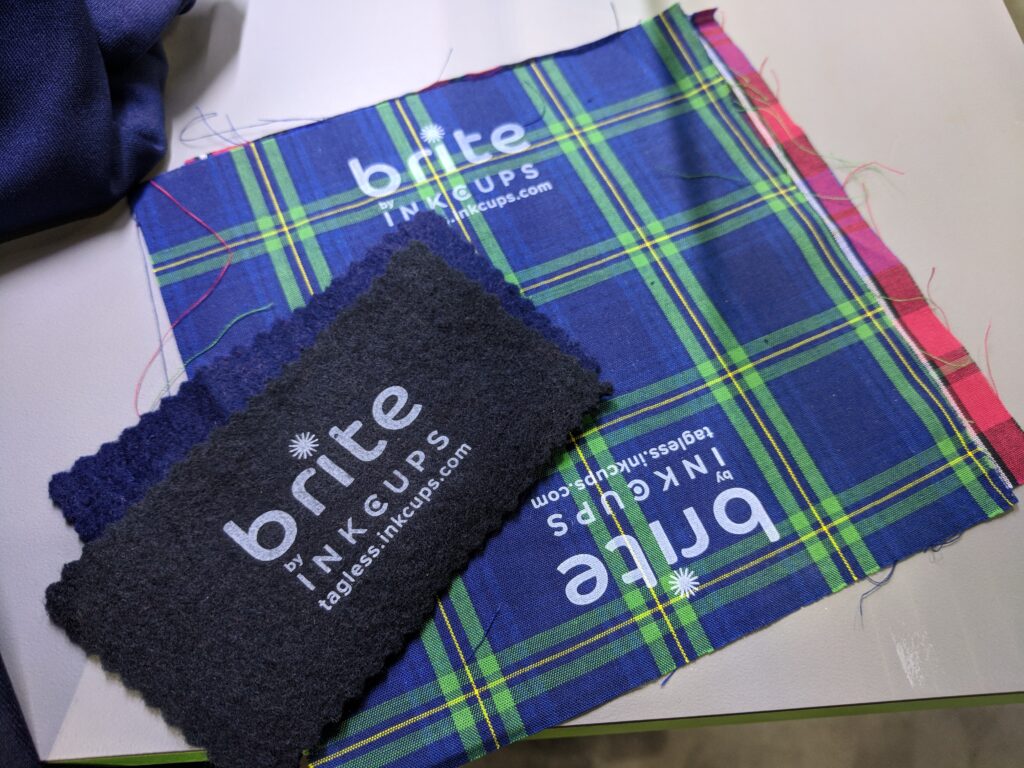 Brite sample fabric