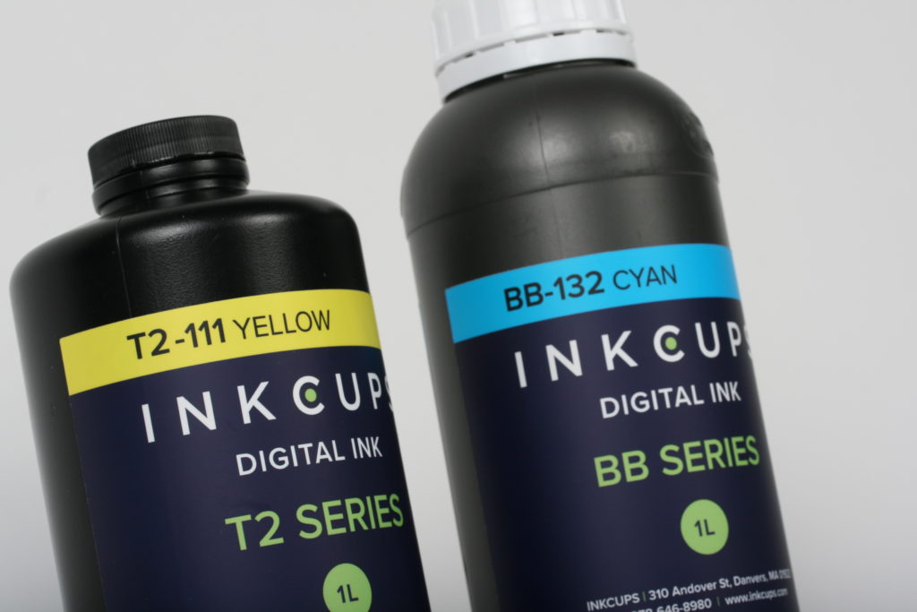 Inkcups digital inks T2 and BB Series