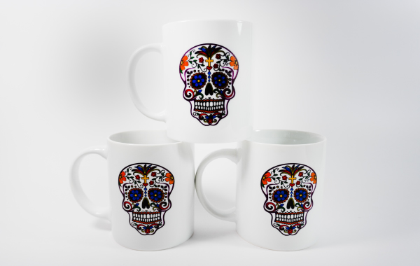 Mugs printed on the X5-T High Throw