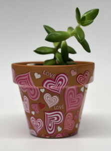 Helix High Throw Potted Plant Sample