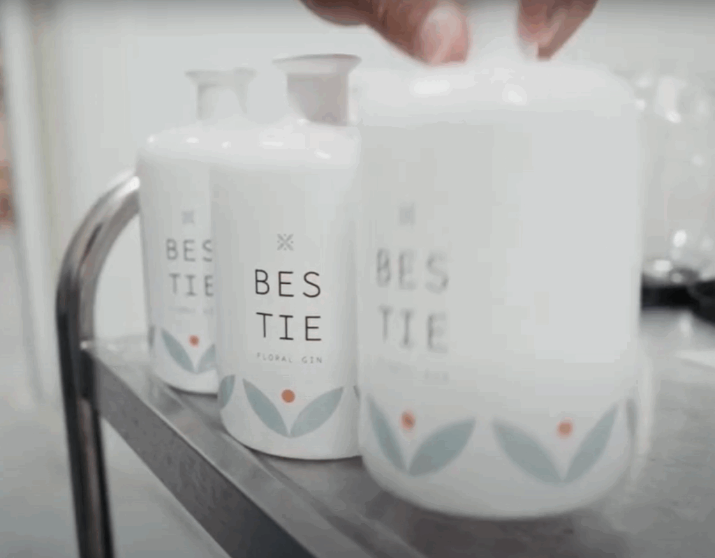 Sterkstokers printed gin bottles