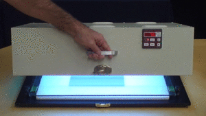 UV exposure unit, used to make photopolymer plates for pad printing